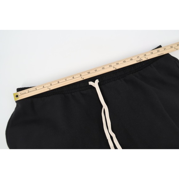 J. Crew Women's 2X Relaxed Heritage Fleece Sweatpants Black Size 2XL BV945 New - Picture 8 of 11